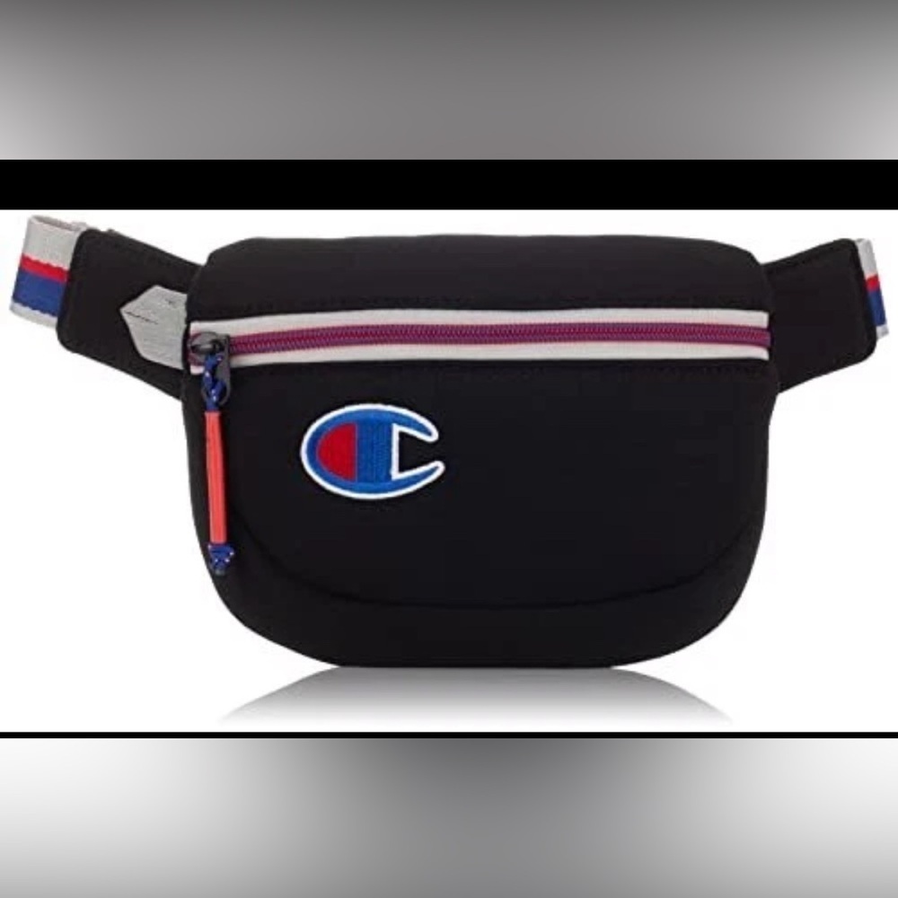 Champion The Attribute Waist Bag Unisex Fanny Pack Black NWT